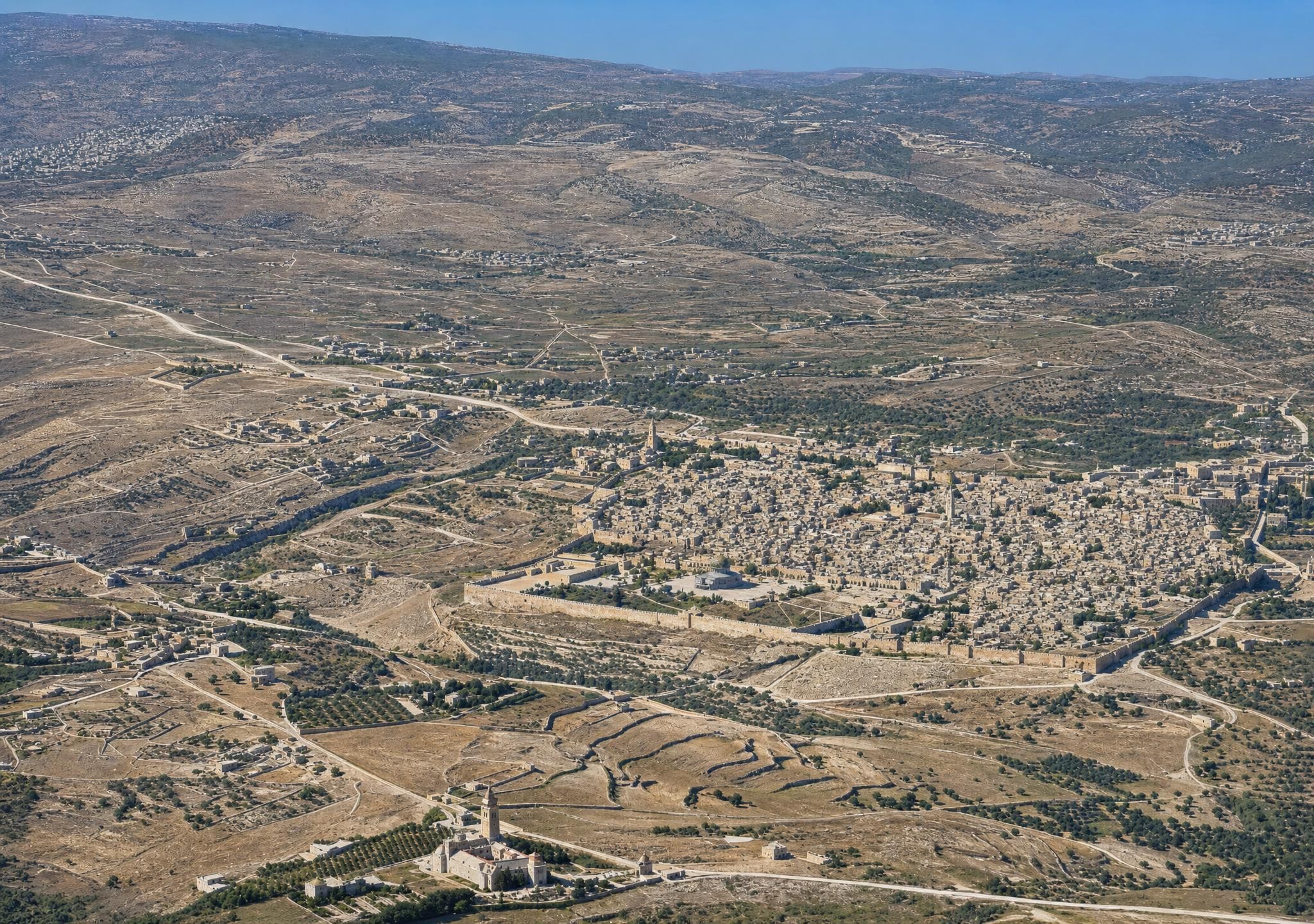 Jerusalem from the northeast.