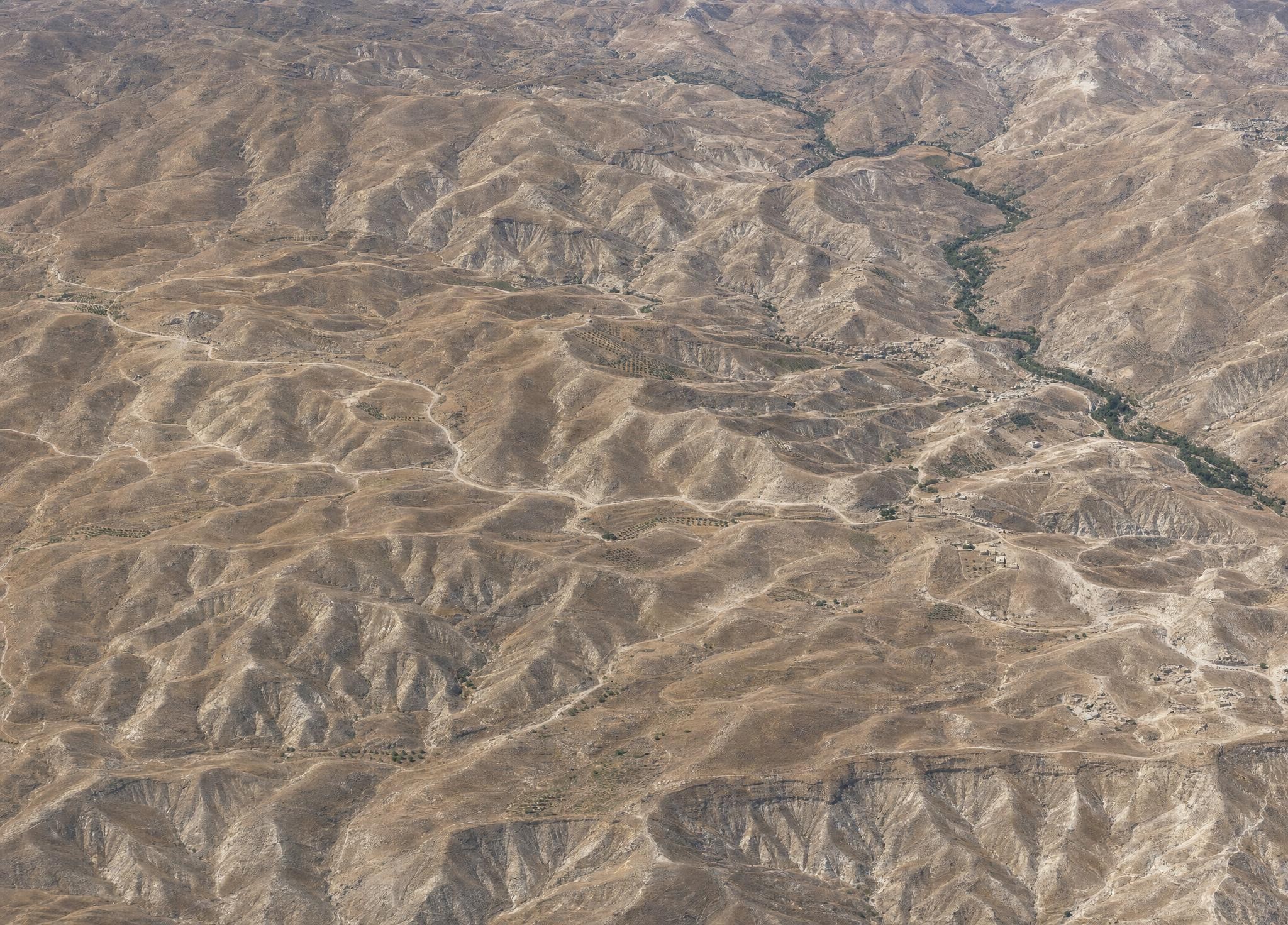 The Jericho road III (Wadi el-Kelt). View toward the southeast.