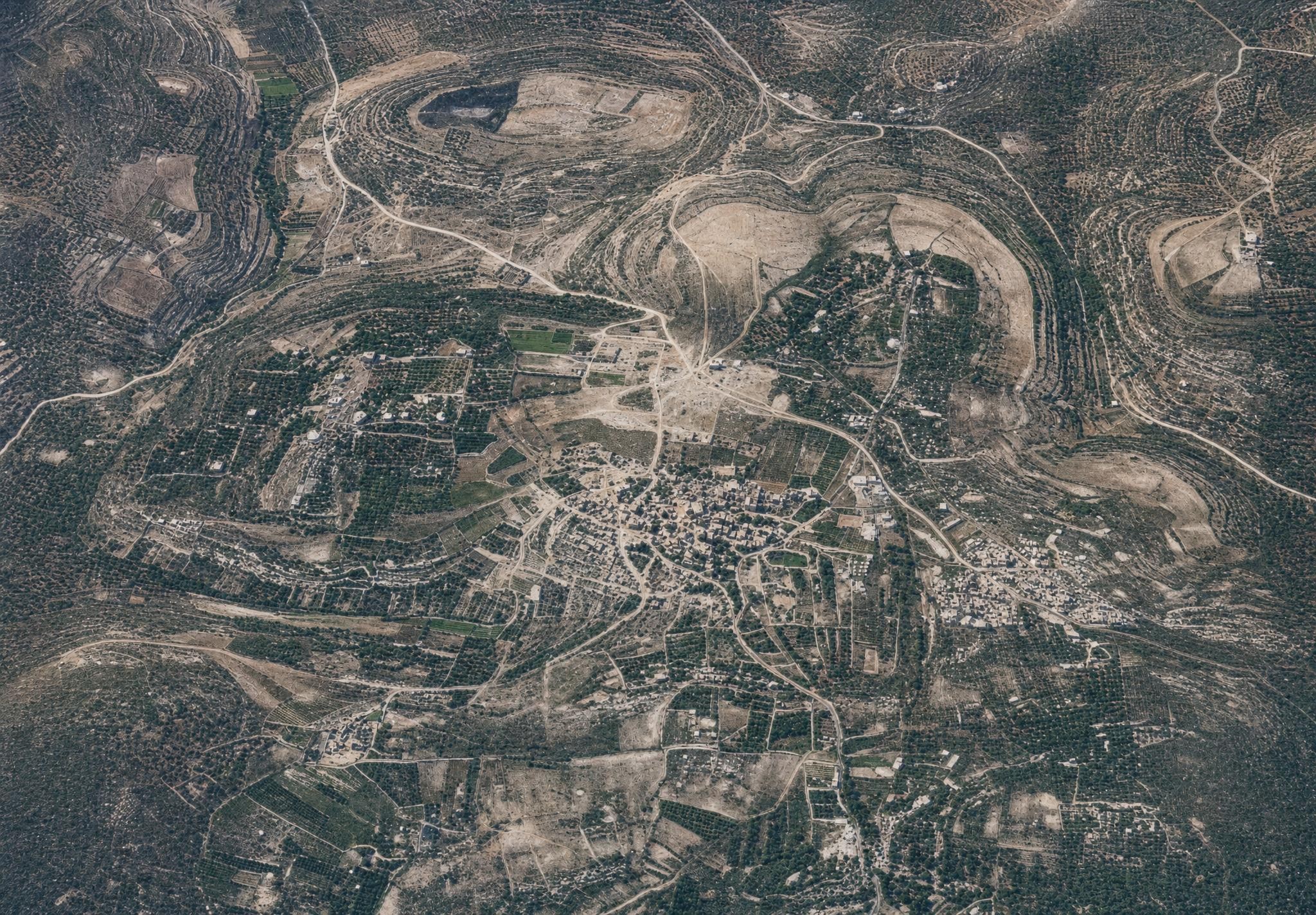 The northern road from Jerusalem VII (Bethel—Betin). View toward the east.