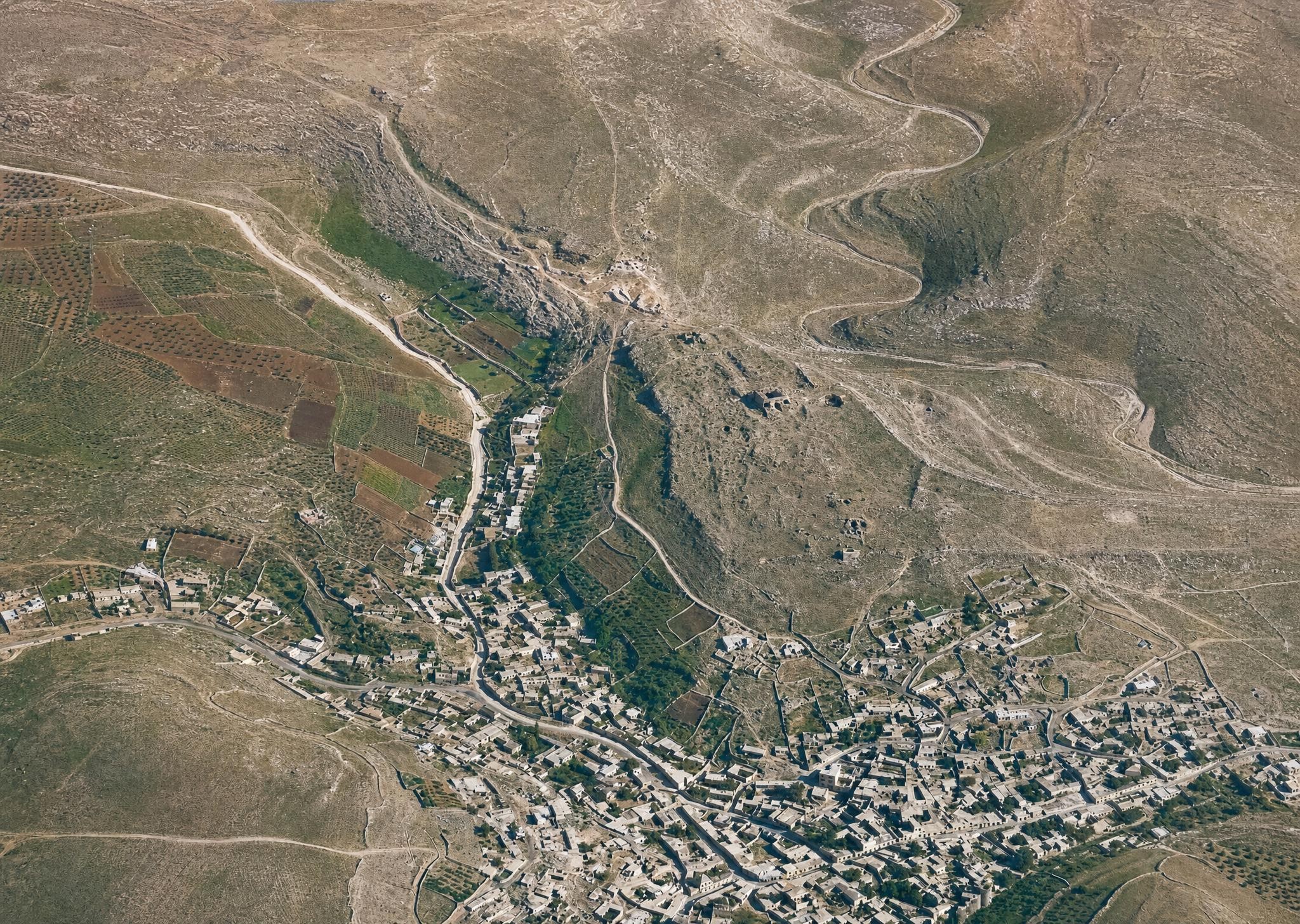 The citadel of Rabbath-Ammon. View toward the south-southeast.