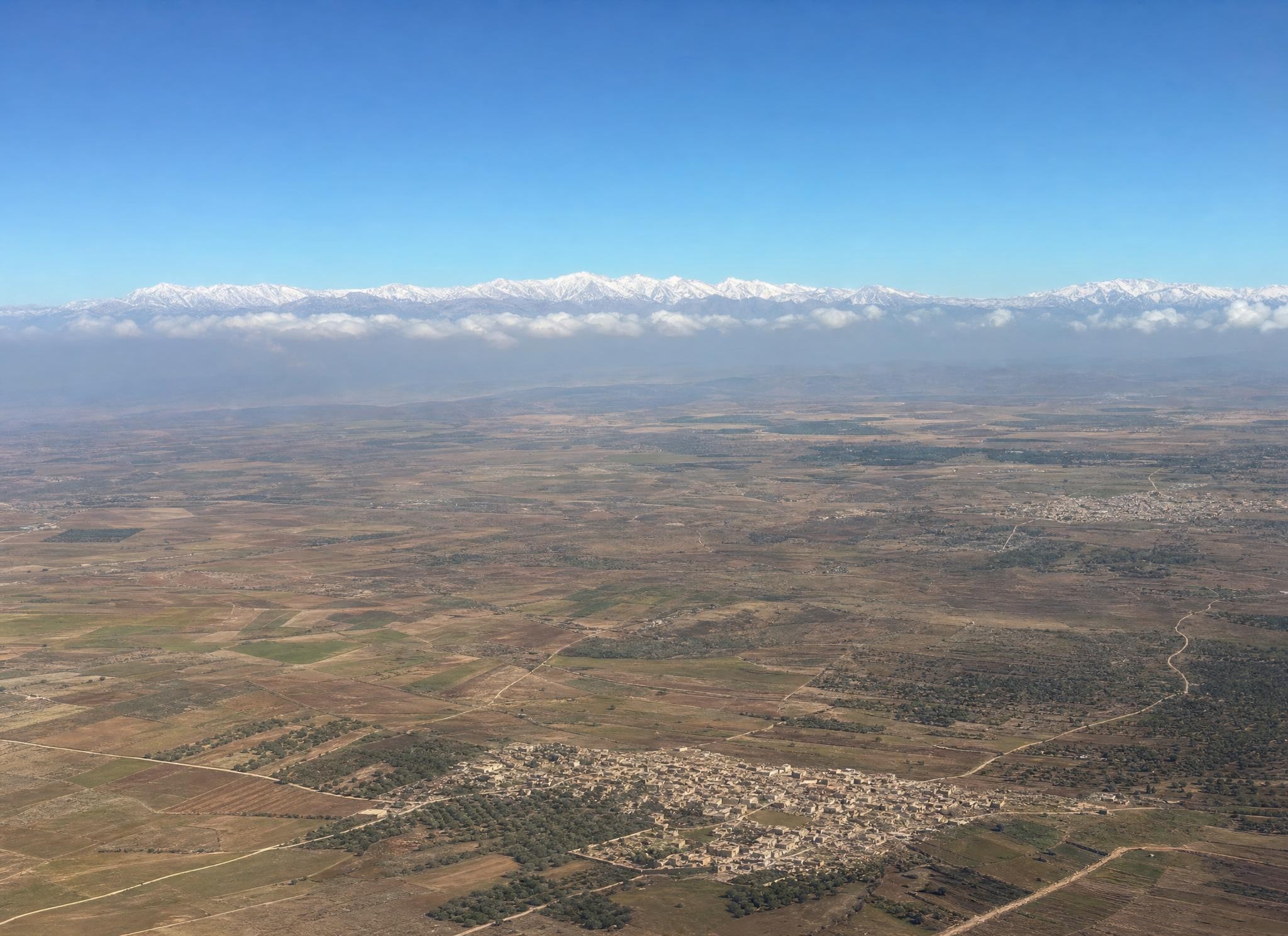 The Leontes Valley II and Lebanon. View toward the southeast.