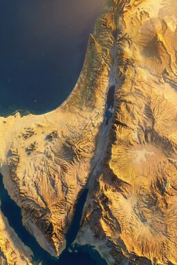  A hyper-detailed 3D render where the sun is low on the horizon — mountains catching soft golden light, valleys sinking into deep blue shadow — dramatic yet natural, every curve richly revealed.