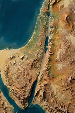  A map where paint is mixed with real fine sand — roughness increasing in desert zones, smoothing out by rivers — allowing texture density to feel the geography, not just see it.