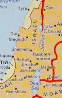 No mountain labels are visible in this crop; city labels and associated filled-dot symbols are visible throughout.