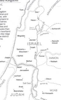 Black-and-white flat map with unprinted white land and water, gray stippled shorelines, dark city dots, and large spaced uppercase regional labels.