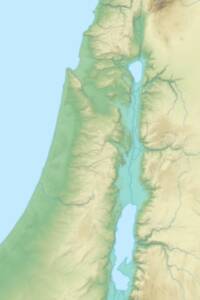 Digital shaded-relief physical basemap with hypsometric green-to-tan elevation tints and pale blue water.