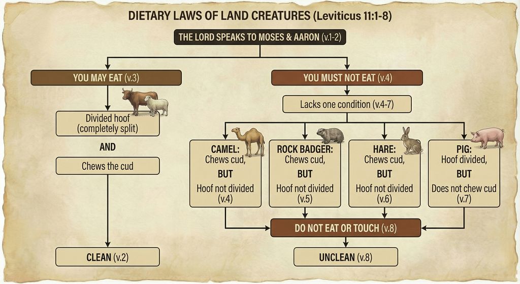 Dietary Laws of Land Creatures