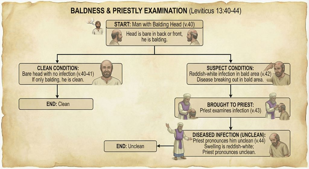 Baldness and Priestly Examination