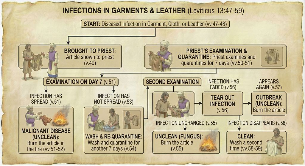 Infections in Garments and Leather