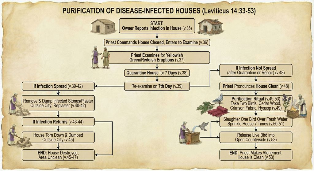 Purification of Disease-Infected Houses