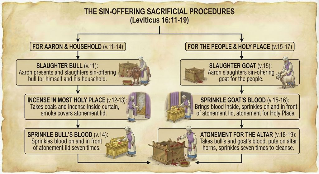 The Sin-Offering Sacrificial Procedures