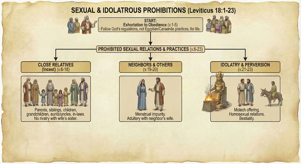 Sexual and Idolatrous Prohibitions