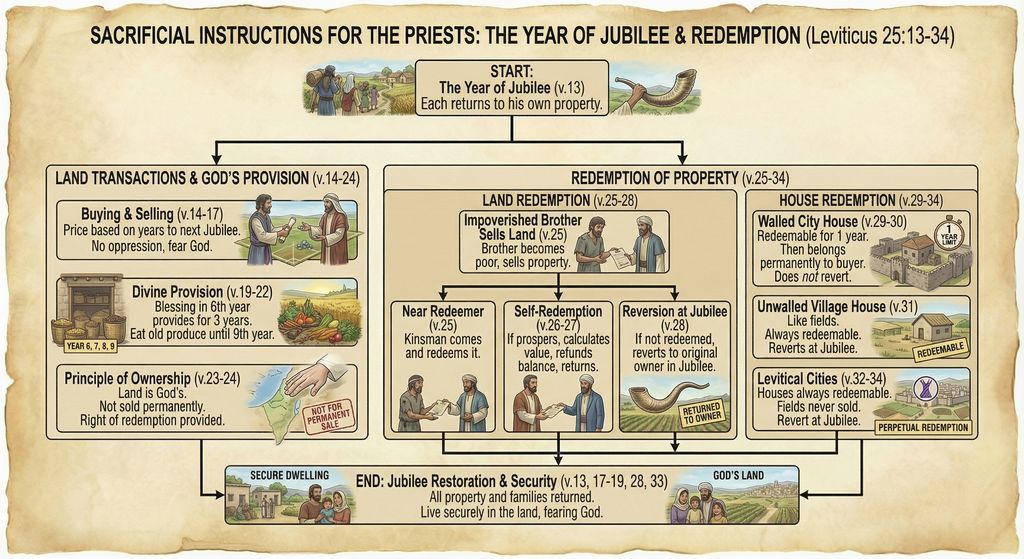 Sacrificial Instructions for the Priests: The Year of Jubilee and Redemption