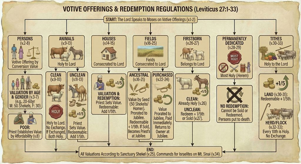 Votive Offerings and Redemption Regulations