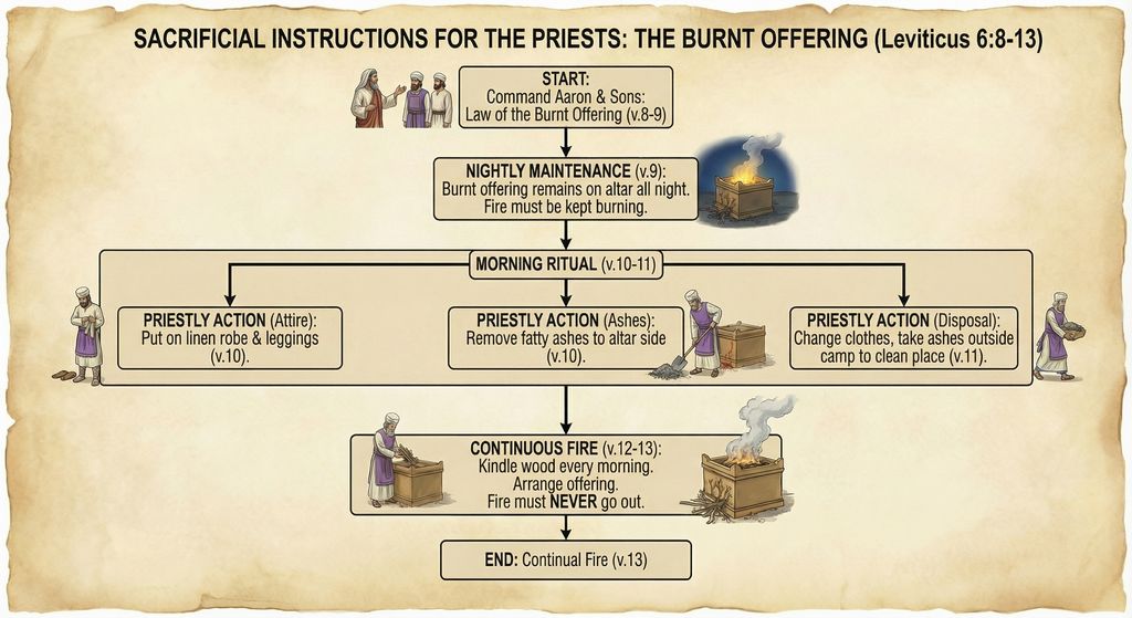 Sacrificial Instructions for the Priests: The Burnt Offering